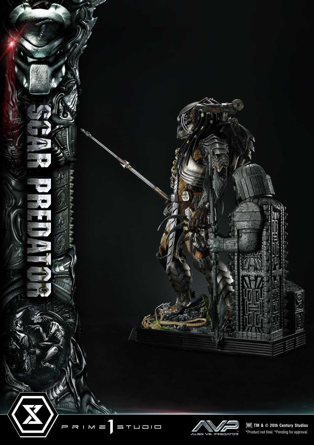 Alien Vs Predator - Alien Warrior - Facehugger - Scar Predator - Museum Masterline Series  (MMPR-04DX) - 1/3 - DX Version (Prime 1 Studio) photo 67