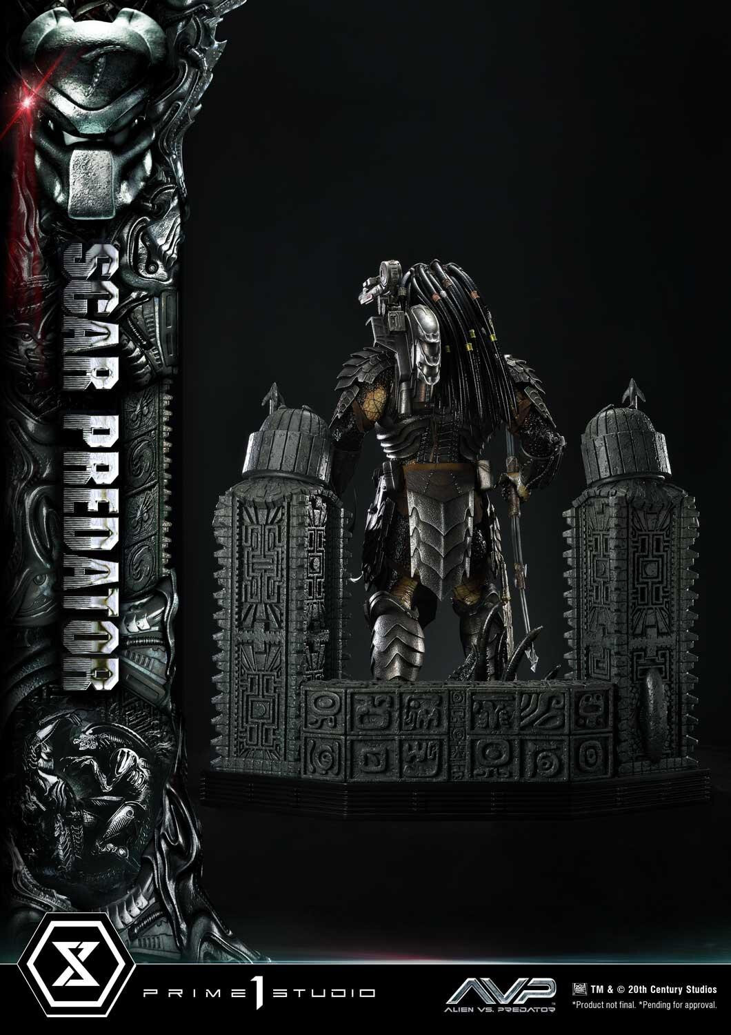 Alien Vs Predator - Alien Warrior - Facehugger - Scar Predator - Museum Masterline Series  (MMPR-04DX) - 1/3 - DX Version (Prime 1 Studio) photo 68