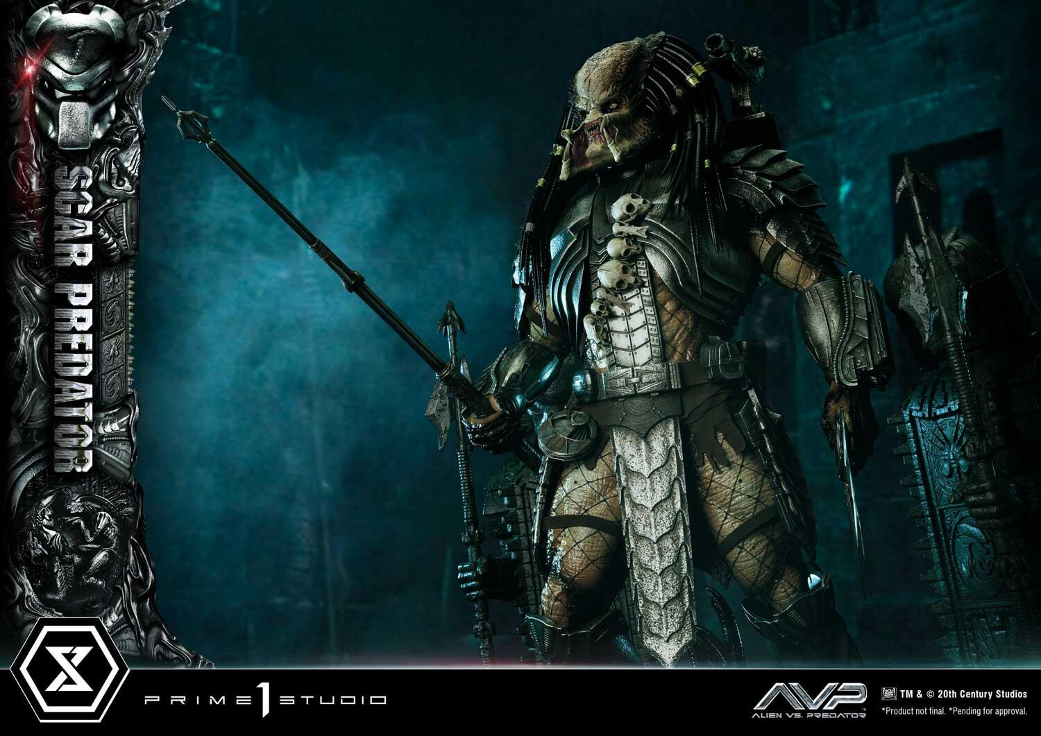 Alien Vs Predator - Alien Warrior - Facehugger - Scar Predator - Museum Masterline Series  (MMPR-04DX) - 1/3 - DX Version (Prime 1 Studio) photo 78