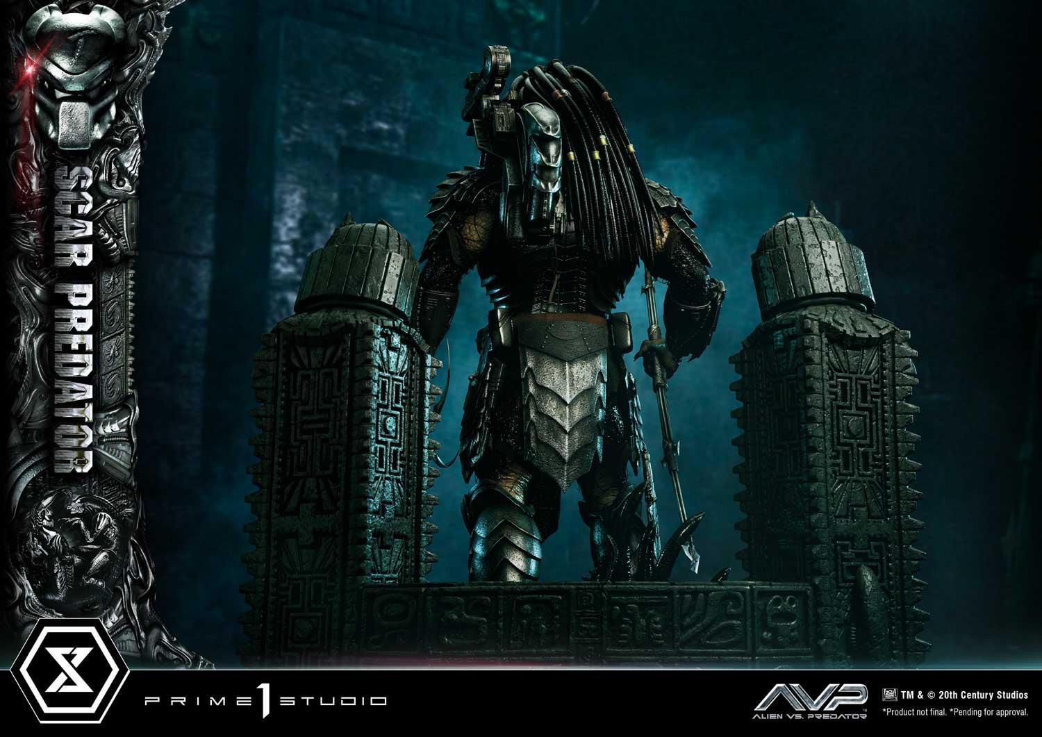 Alien Vs Predator - Alien Warrior - Facehugger - Scar Predator - Museum Masterline Series  (MMPR-04DX) - 1/3 - DX Version (Prime 1 Studio) photo 86