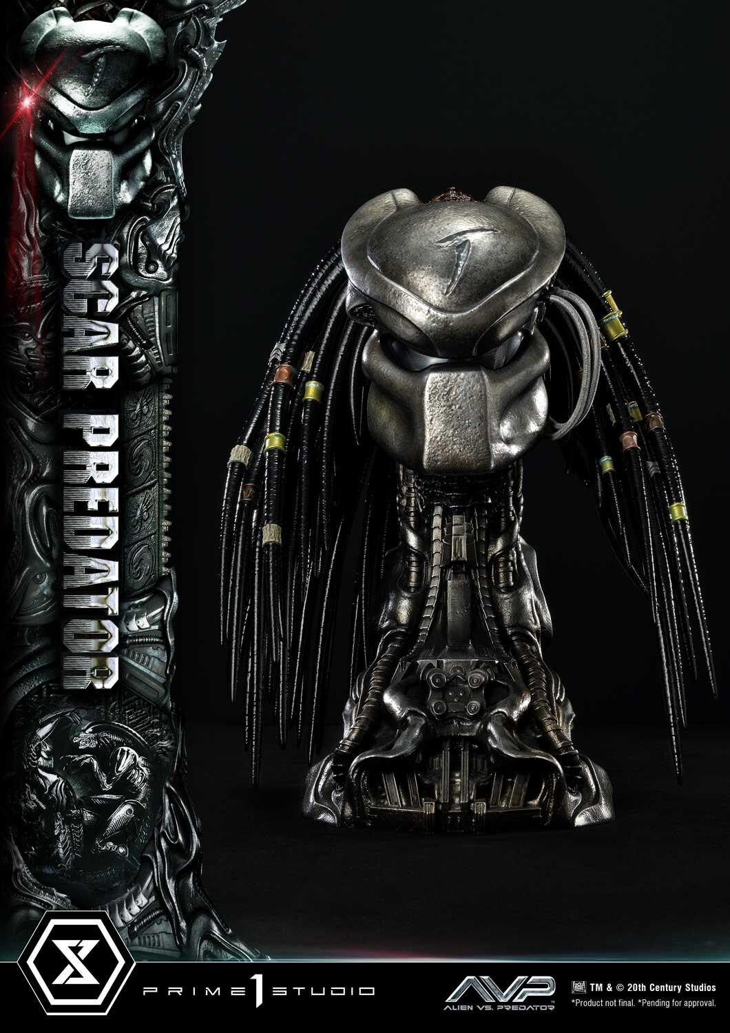 Alien Vs Predator - Alien Warrior - Facehugger - Scar Predator - Museum Masterline Series  (MMPR-04DX) - 1/3 - DX Version (Prime 1 Studio) photo 89