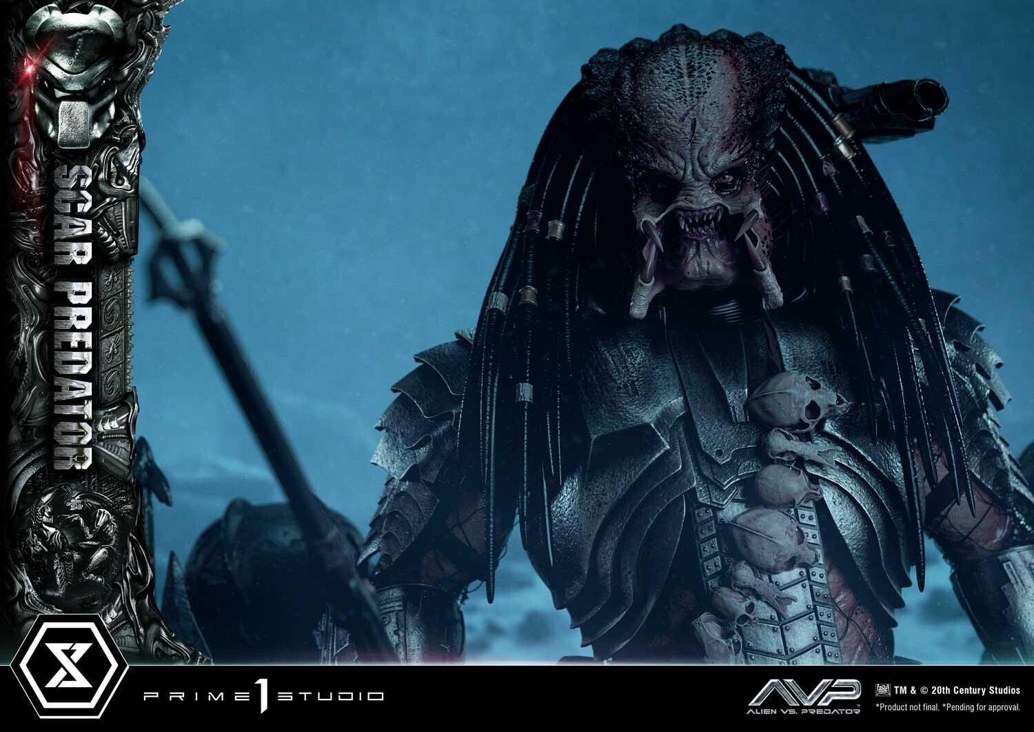 Alien Vs Predator - Alien Warrior - Facehugger - Scar Predator - Museum Masterline Series  (MMPR-04DXS) - 1/3 - DX Bonus Version (Prime 1 Studio) photo 14