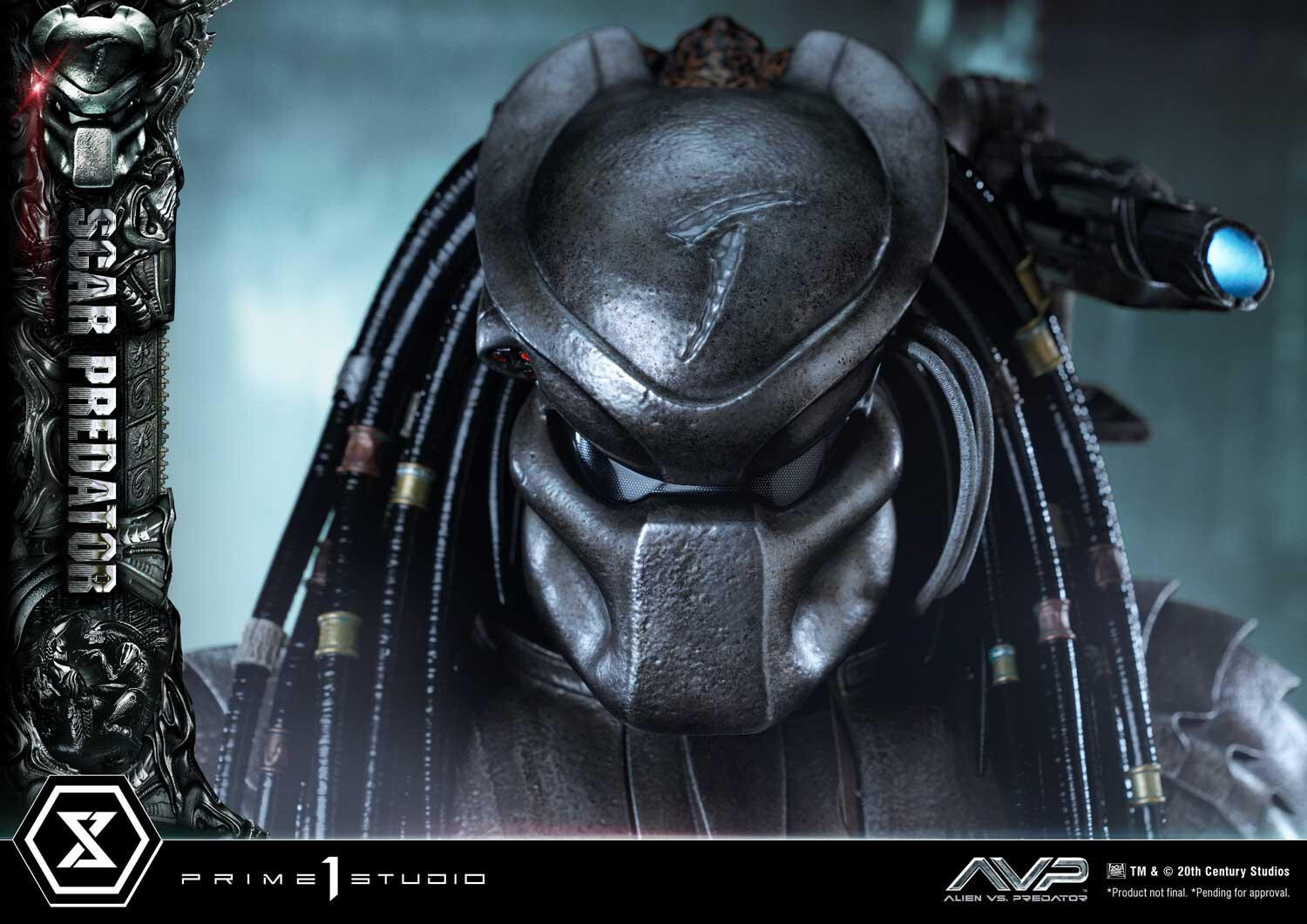 Alien Vs Predator - Alien Warrior - Facehugger - Scar Predator - Museum Masterline Series  (MMPR-04DXS) - 1/3 - DX Bonus Version (Prime 1 Studio) photo 20