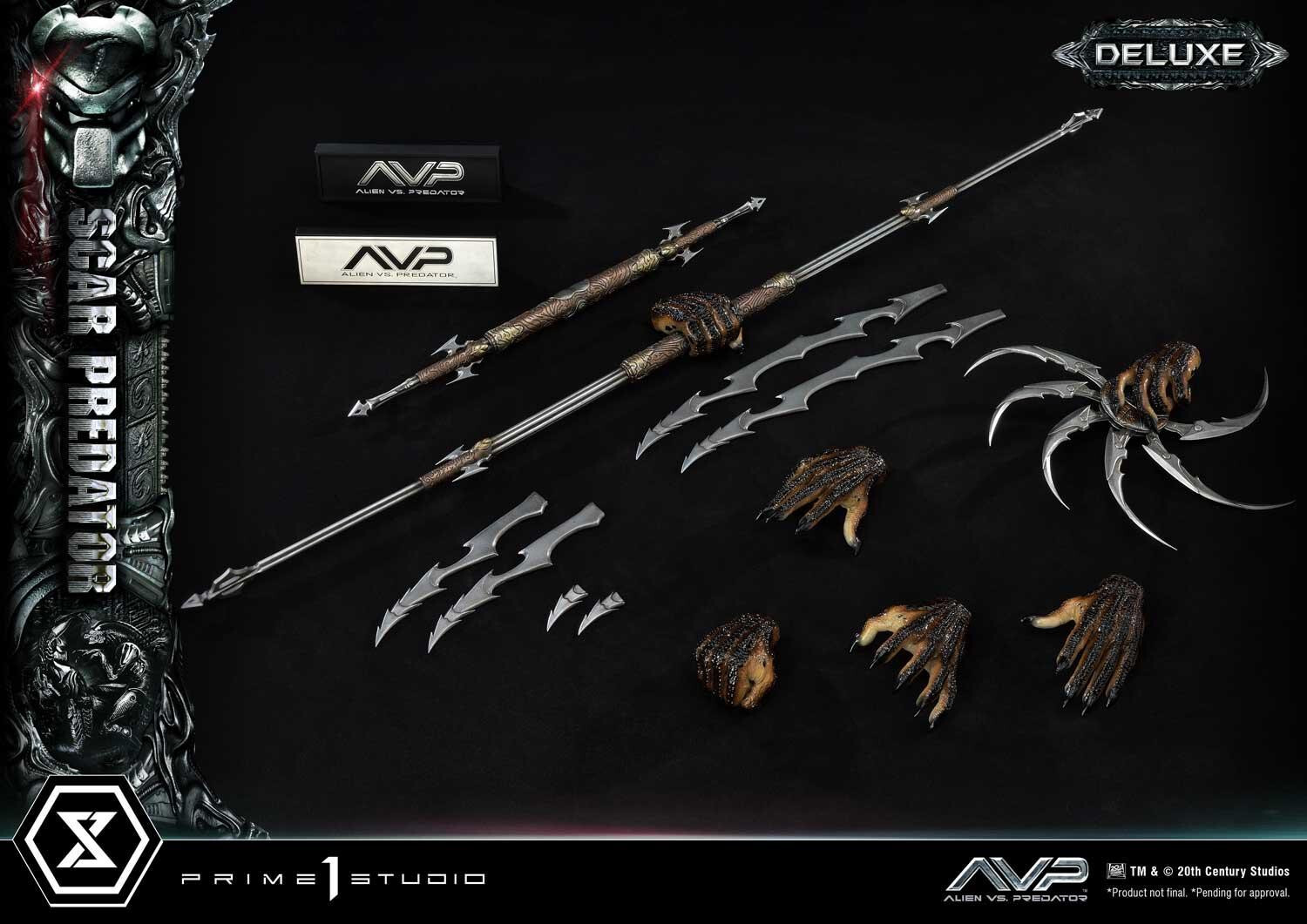 Alien Vs Predator - Alien Warrior - Facehugger - Scar Predator - Museum Masterline Series  (MMPR-04DXS) - 1/3 - DX Bonus Version (Prime 1 Studio) photo 33