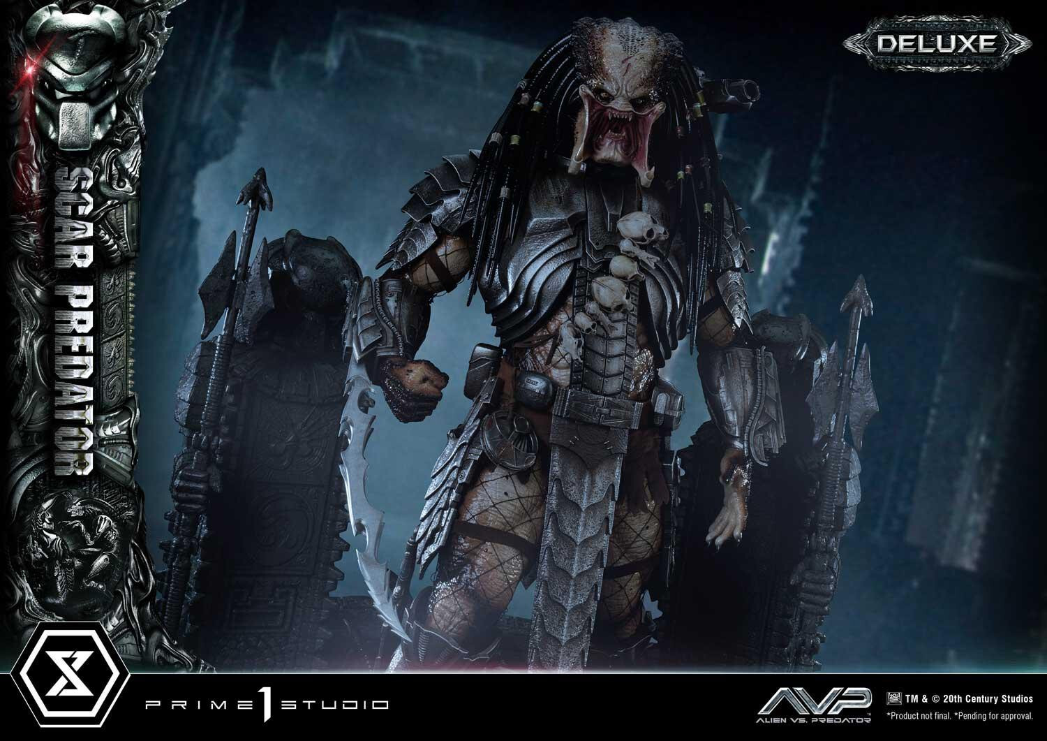 Alien Vs Predator - Alien Warrior - Facehugger - Scar Predator - Museum Masterline Series  (MMPR-04DXS) - 1/3 - DX Bonus Version (Prime 1 Studio) photo 36