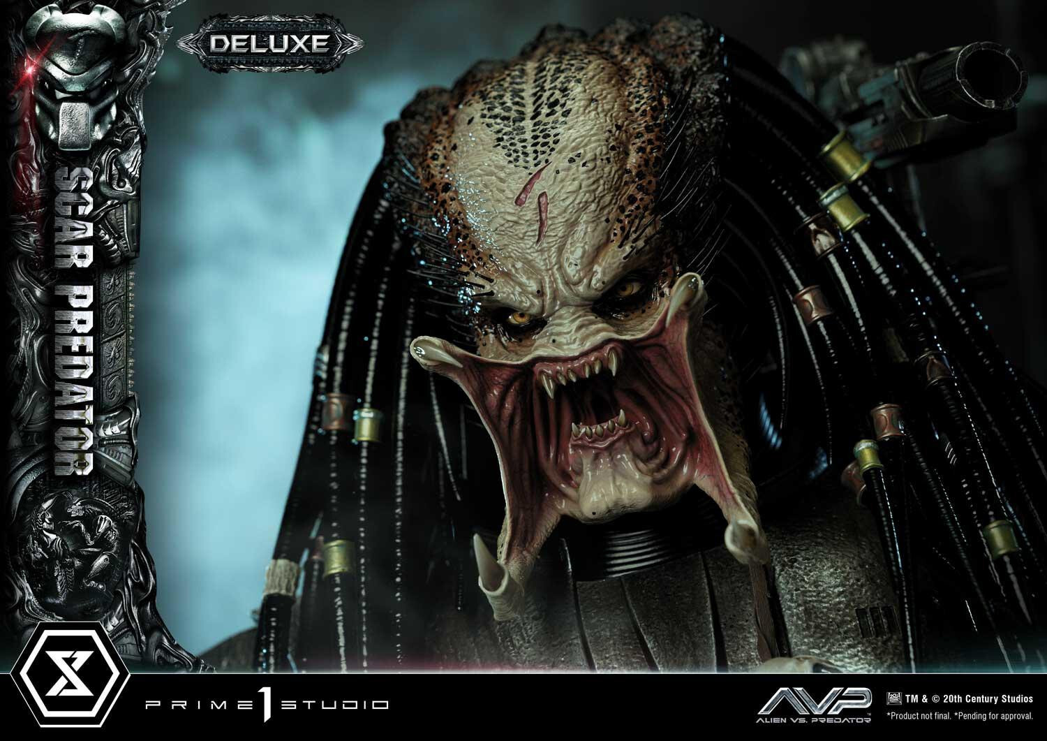 Alien Vs Predator - Alien Warrior - Facehugger - Scar Predator - Museum Masterline Series  (MMPR-04DXS) - 1/3 - DX Bonus Version (Prime 1 Studio) photo 39