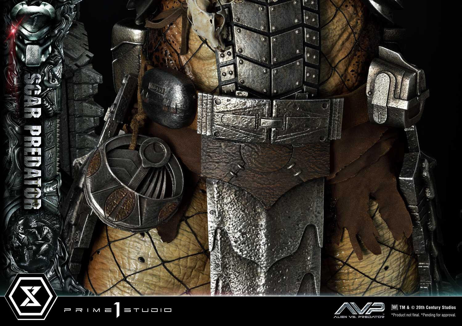 Alien Vs Predator - Alien Warrior - Facehugger - Scar Predator - Museum Masterline Series  (MMPR-04DXS) - 1/3 - DX Bonus Version (Prime 1 Studio) photo 50