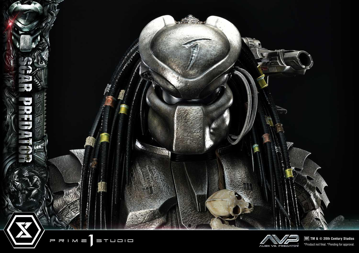 Alien Vs Predator - Alien Warrior - Facehugger - Scar Predator - Museum Masterline Series  (MMPR-04DXS) - 1/3 - DX Bonus Version (Prime 1 Studio) photo 59