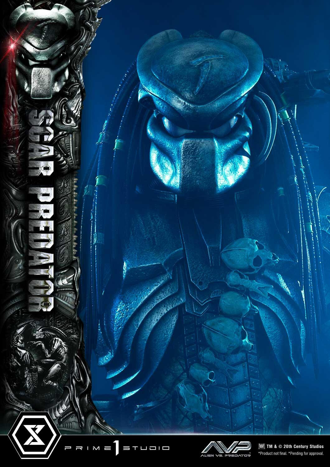 Alien Vs Predator - Alien Warrior - Facehugger - Scar Predator - Museum Masterline Series  (MMPR-04DXS) - 1/3 - DX Bonus Version (Prime 1 Studio) photo 64