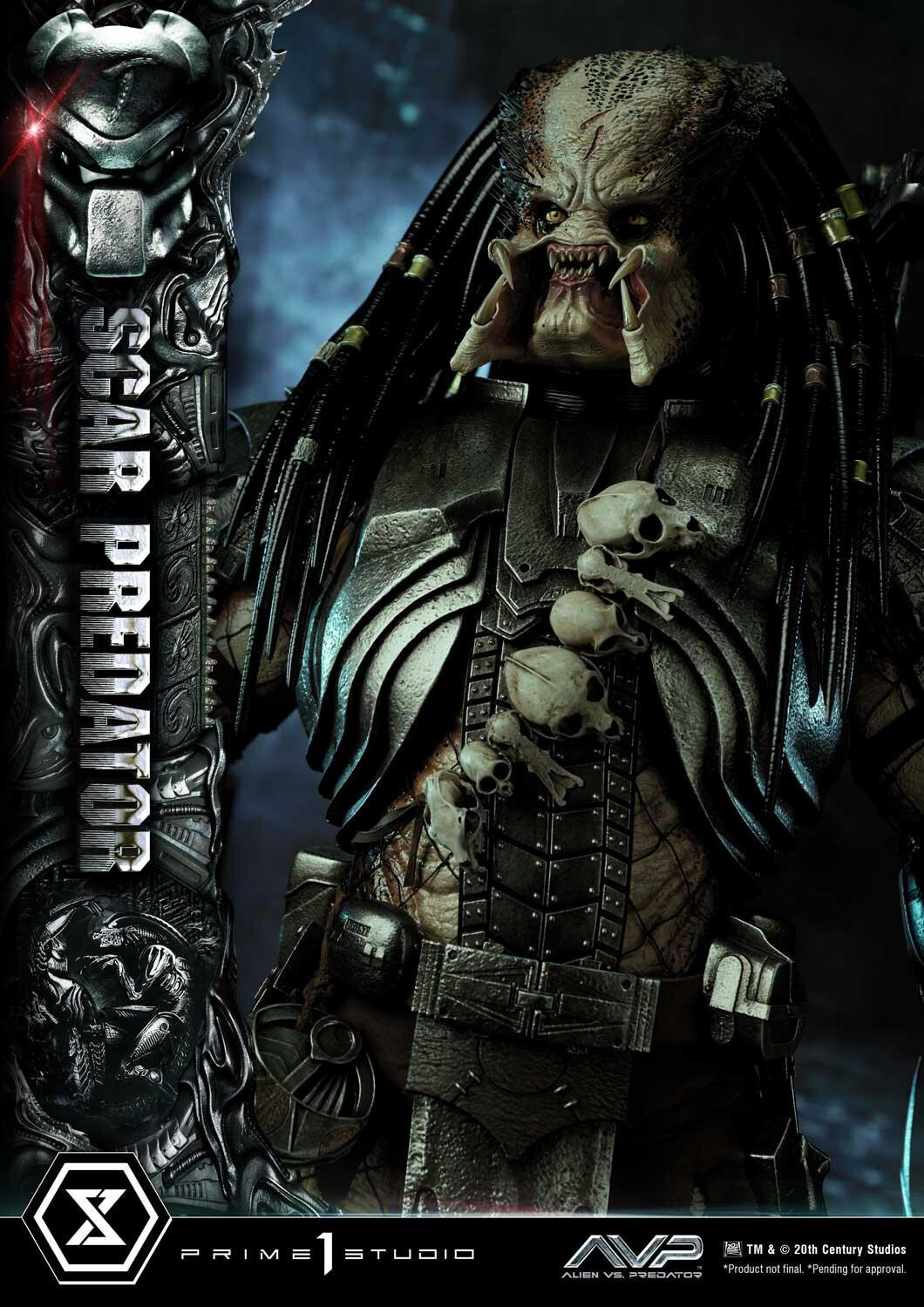 Alien Vs Predator - Alien Warrior - Facehugger - Scar Predator - Museum Masterline Series  (MMPR-04DXS) - 1/3 - DX Bonus Version (Prime 1 Studio) photo 75