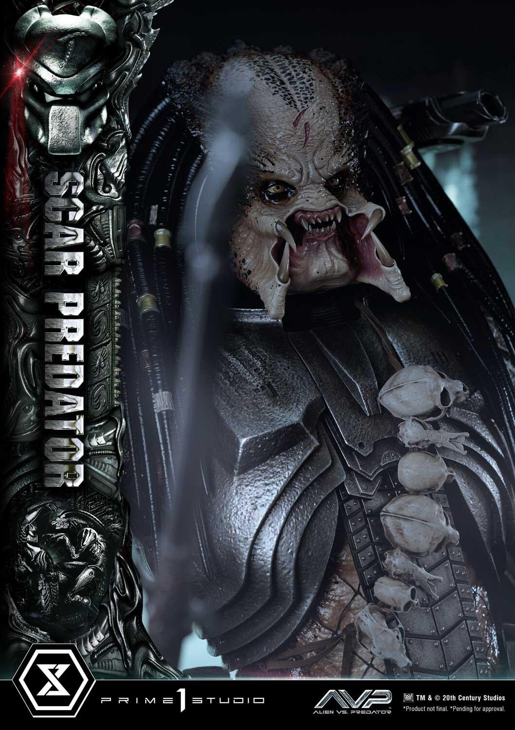 Alien Vs Predator - Alien Warrior - Facehugger - Scar Predator - Museum Masterline Series  (MMPR-04DXS) - 1/3 - DX Bonus Version (Prime 1 Studio) photo 94