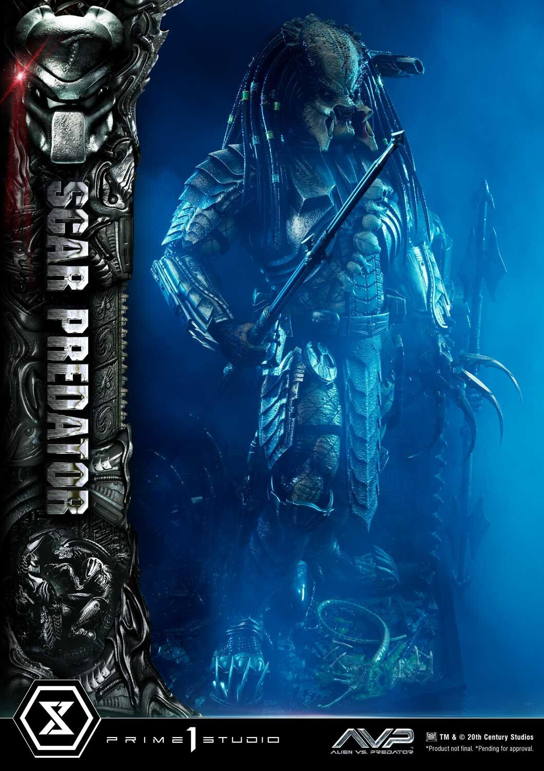 Alien Vs Predator - Alien Warrior - Facehugger - Scar Predator - Museum Masterline Series  (MMPR-04DXS) - 1/3 - DX Bonus Version (Prime 1 Studio) photo 97