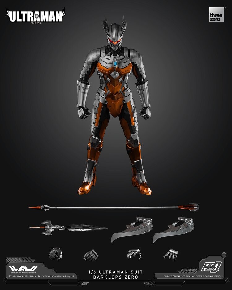 Ultraman Suit Another Universe - Ultraman Suit Darklops Zero - FigZero - 1/6 (ThreeZero)