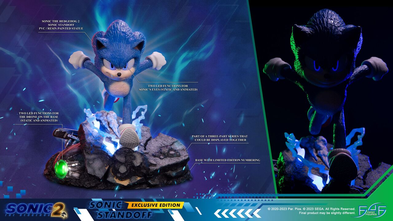 Sonic the Hedgehog 2 - Sonic the Hedgehog - Exclusive Edition, Standoff (First 4 Figures) photo 24