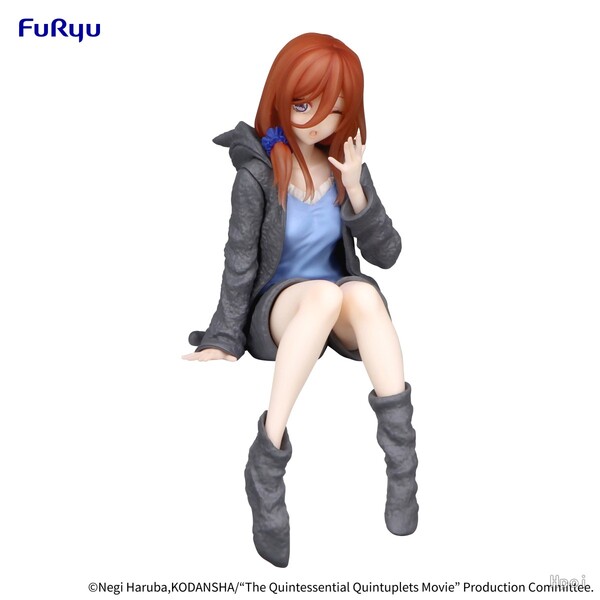 Eiga Gotoubun no Hanayome - Nakano Miku - Noodle Stopper Figure - Kutsurogi Roomwear ver. (FuRyu)