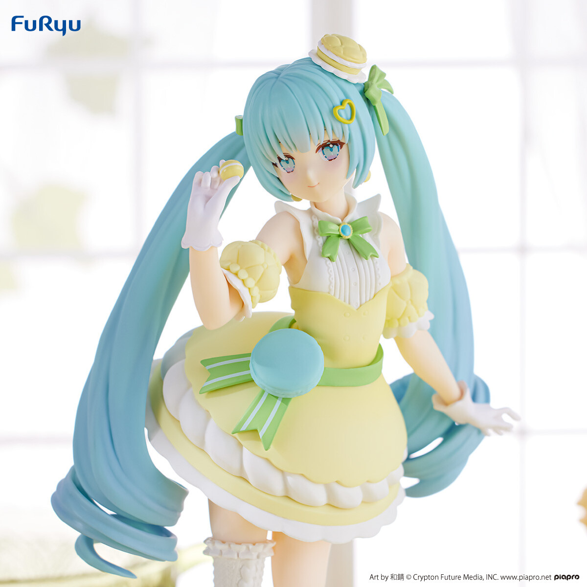 Piapro Characters - Hatsune Miku - Exc∞d Creative - Sweet Sweets - Citron Macaron ver. (FuRyu) photo 2