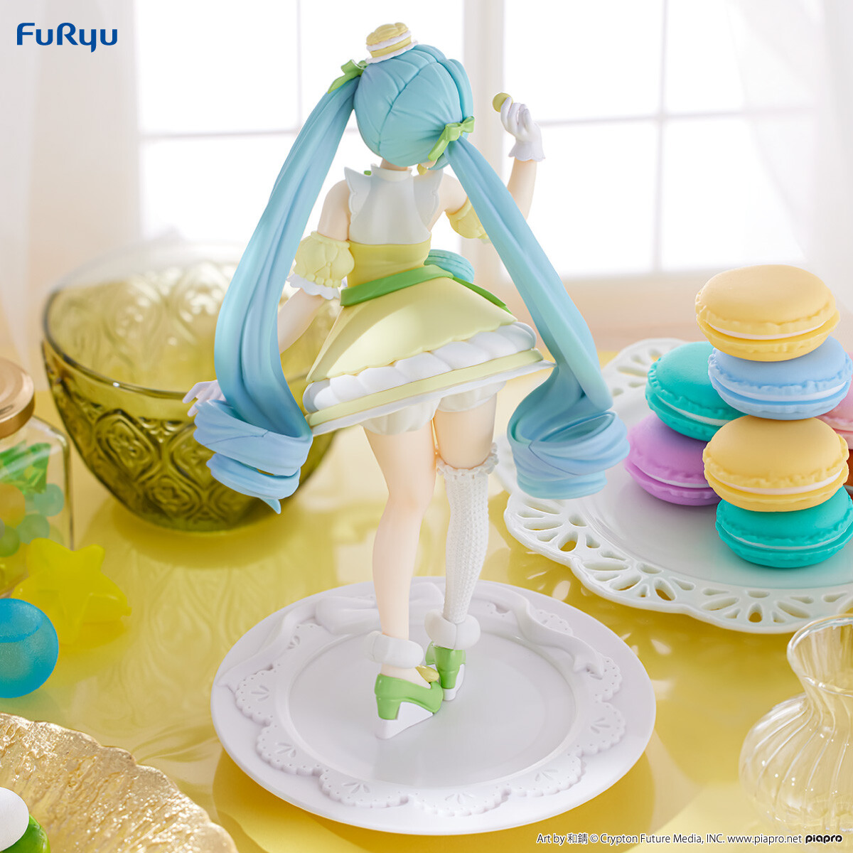 Piapro Characters - Hatsune Miku - Exc∞d Creative - Sweet Sweets - Citron Macaron ver. (FuRyu) photo 5