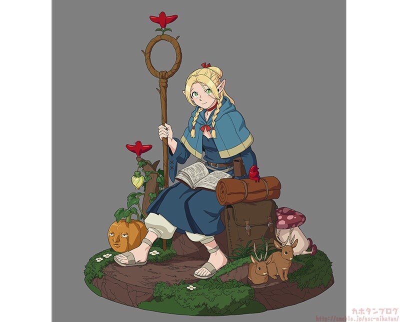 Dungeon Meshi - Arukikinoko - Golem - Jackalope - Marcille Donato - Tsukaima - 1/7 - Adding Color to the Dungeon (Good Smile Company) photo 12