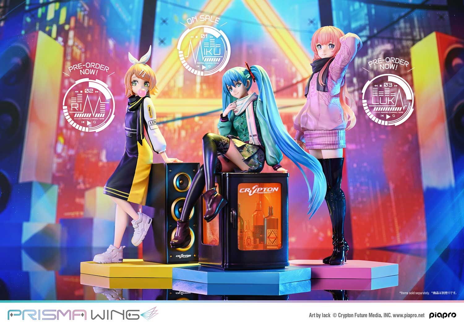 Piapro Characters - Megurine Luka - Prisma Wing  (PWPCL-02P) - 1/7 (Prime 1 Studio) photo 4