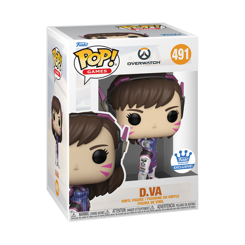 Overwatch - D.Va - POP! Games - POP! Vinyl (491) (Blizzard Entertainment, Funko Toys) photo 5