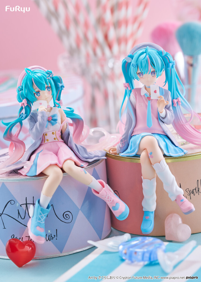 Piapro Characters - Hatsune Miku - Noodle Stopper Figure - Love Blazer (FuRyu)