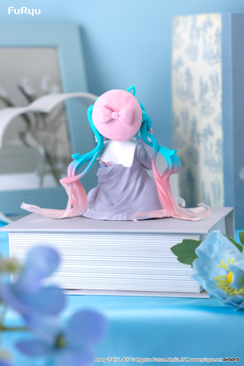 Piapro Characters - Hatsune Miku - Noodle Stopper Figure - Koisuru Sailor Fuku, Gray ver. (FuRyu) photo 4