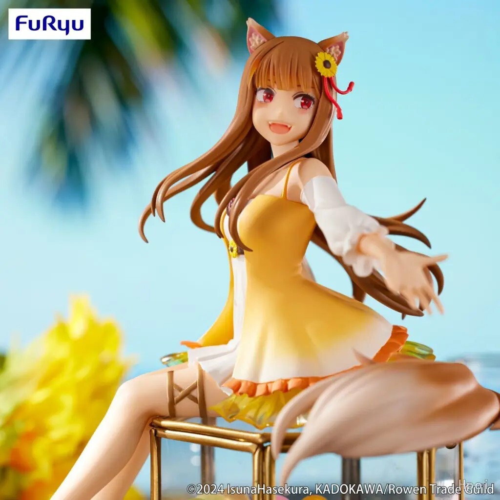 Ookami to Koushinryou: Merchant Meets the Wise Wolf - Holo - Noodle Stopper Figure - Himawari One Piece ver. (FuRyu) photo 5
