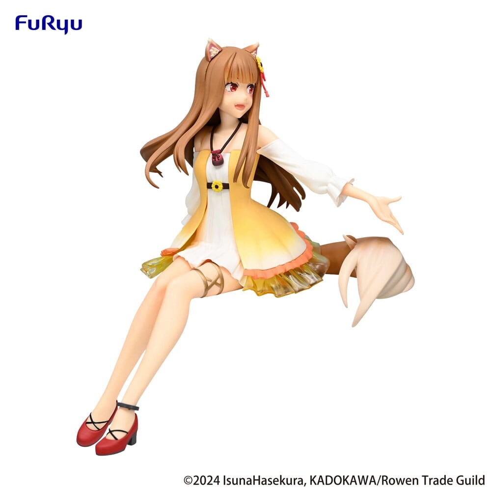 Ookami to Koushinryou: Merchant Meets the Wise Wolf - Holo - Noodle Stopper Figure - Himawari One Piece ver. (FuRyu) photo 6