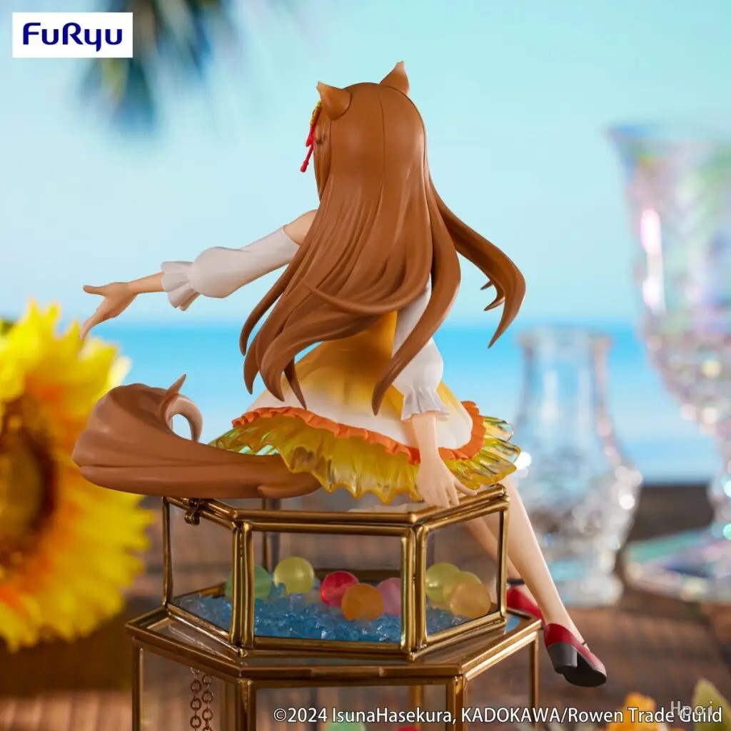 Ookami to Koushinryou: Merchant Meets the Wise Wolf - Holo - Noodle Stopper Figure - Himawari One Piece ver. (FuRyu) photo 8