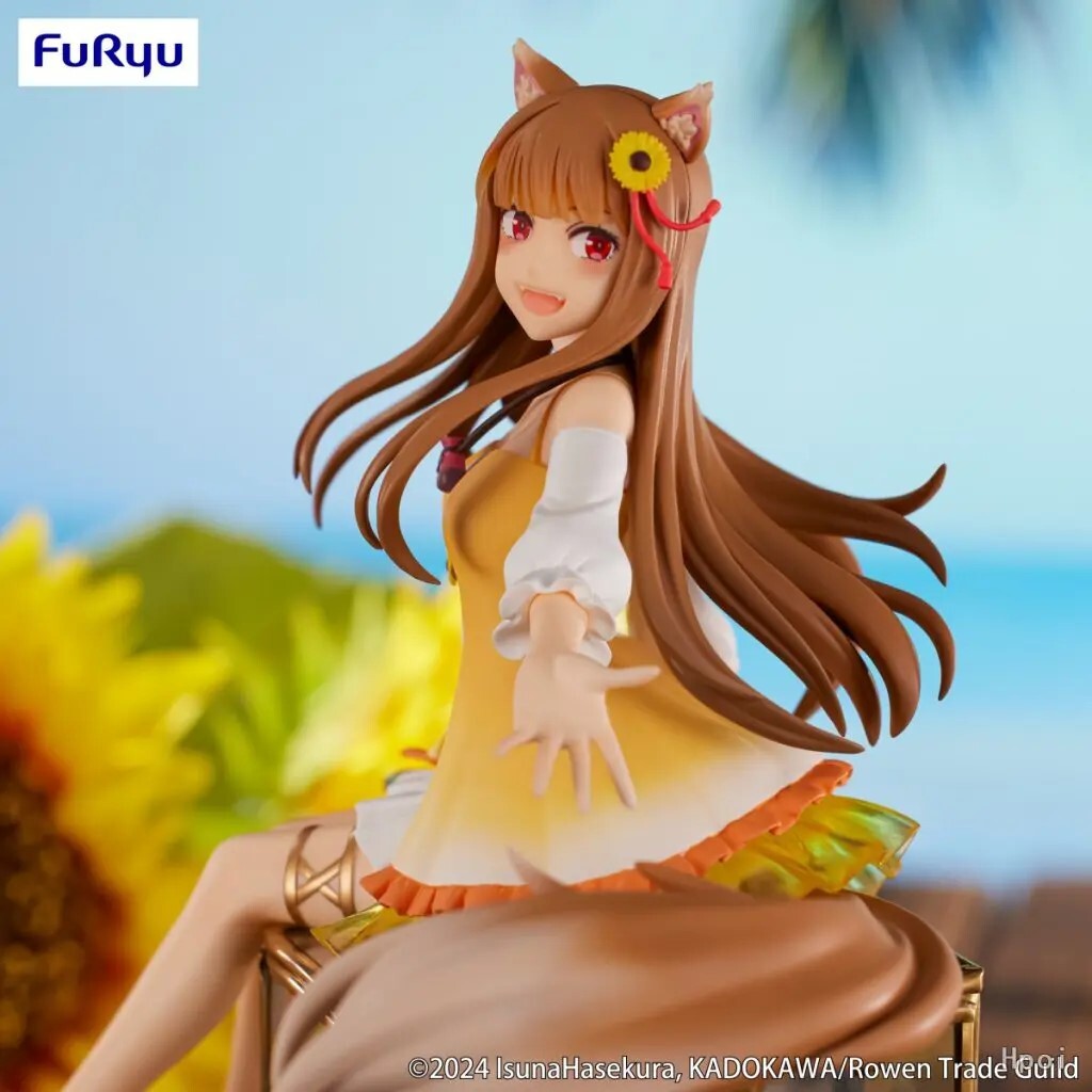 Ookami to Koushinryou: Merchant Meets the Wise Wolf - Holo - Noodle Stopper Figure - Himawari One Piece ver. (FuRyu) photo 9