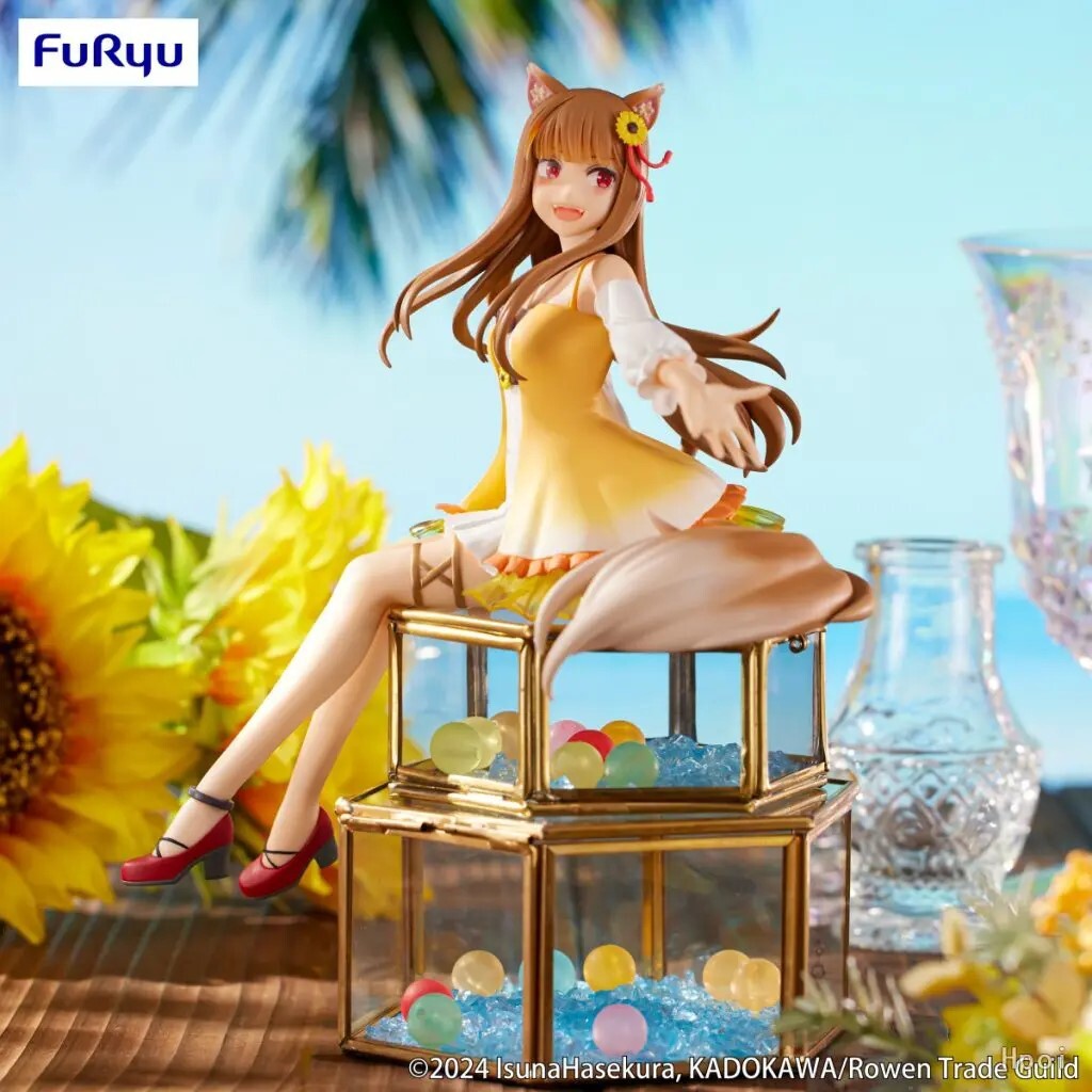 Ookami to Koushinryou: Merchant Meets the Wise Wolf - Holo - Noodle Stopper Figure - Himawari One Piece ver. (FuRyu) photo 10
