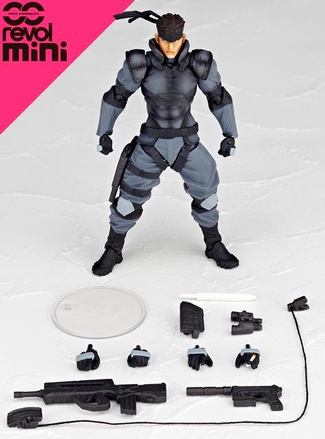 Metal Gear Solid - Solid Snake - Revolmini (rm-001) - Revoltech (Kaiyodo)