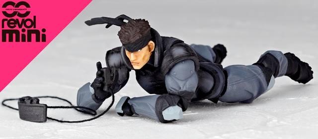 Metal Gear Solid - Solid Snake - Revolmini (rm-001) - Revoltech (Kaiyodo)