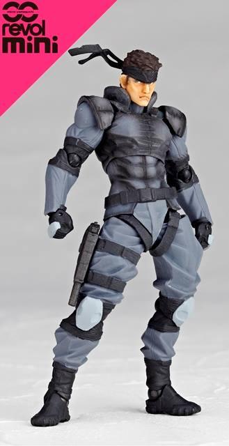 Metal Gear Solid - Solid Snake - Revolmini (rm-001) - Revoltech (Kaiyodo)