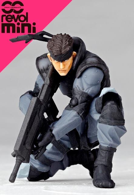 Metal Gear Solid - Solid Snake - Revolmini (rm-001) - Revoltech (Kaiyodo)