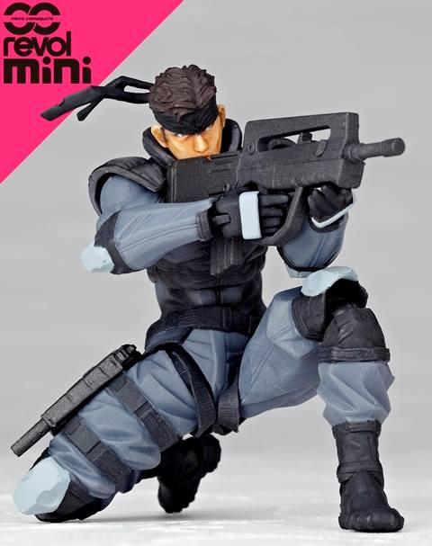 Metal Gear Solid - Solid Snake - Revolmini (rm-001) - Revoltech (Kaiyodo)