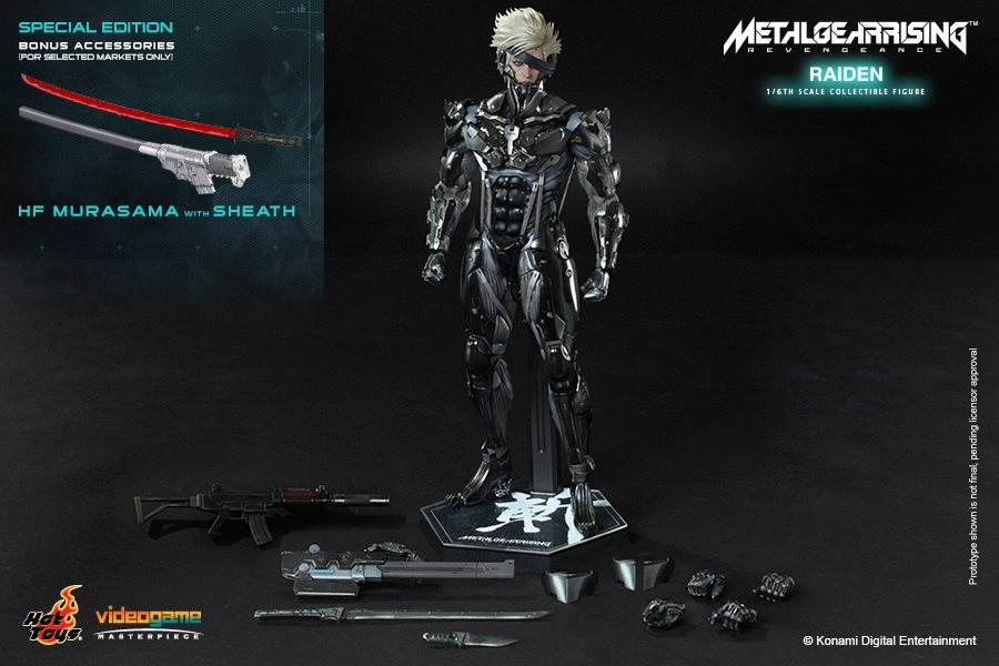 Metal Gear Rising: Revengeance - Raiden - VideoGame Masterpiece (VGM17) - 1/6 (Hot Toys)