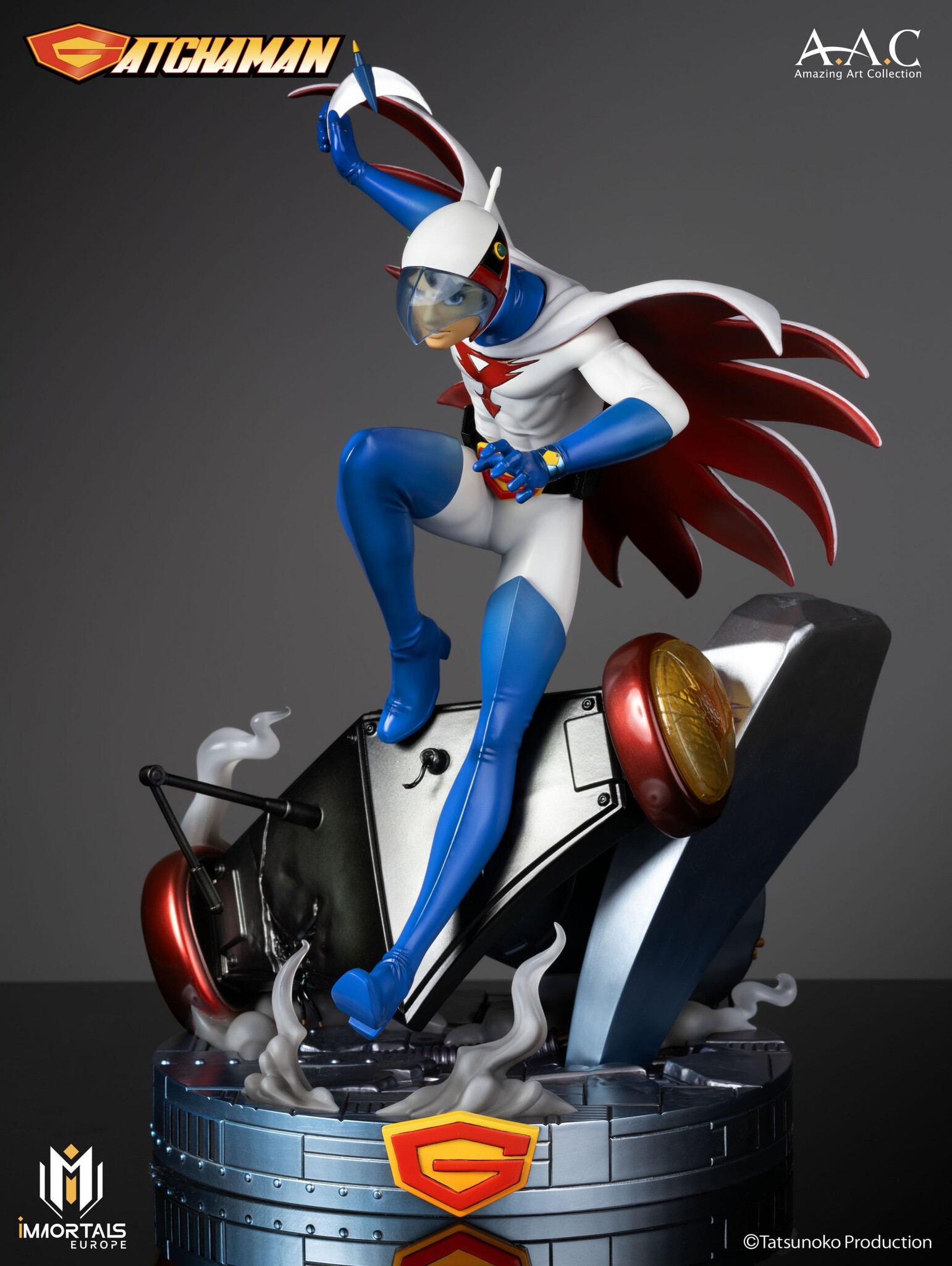 Kagaku Ninjatai Gatchaman - Oowashi no Ken - Amazing Art Collection - 1/7 (Immortals Collectibles) photo 2