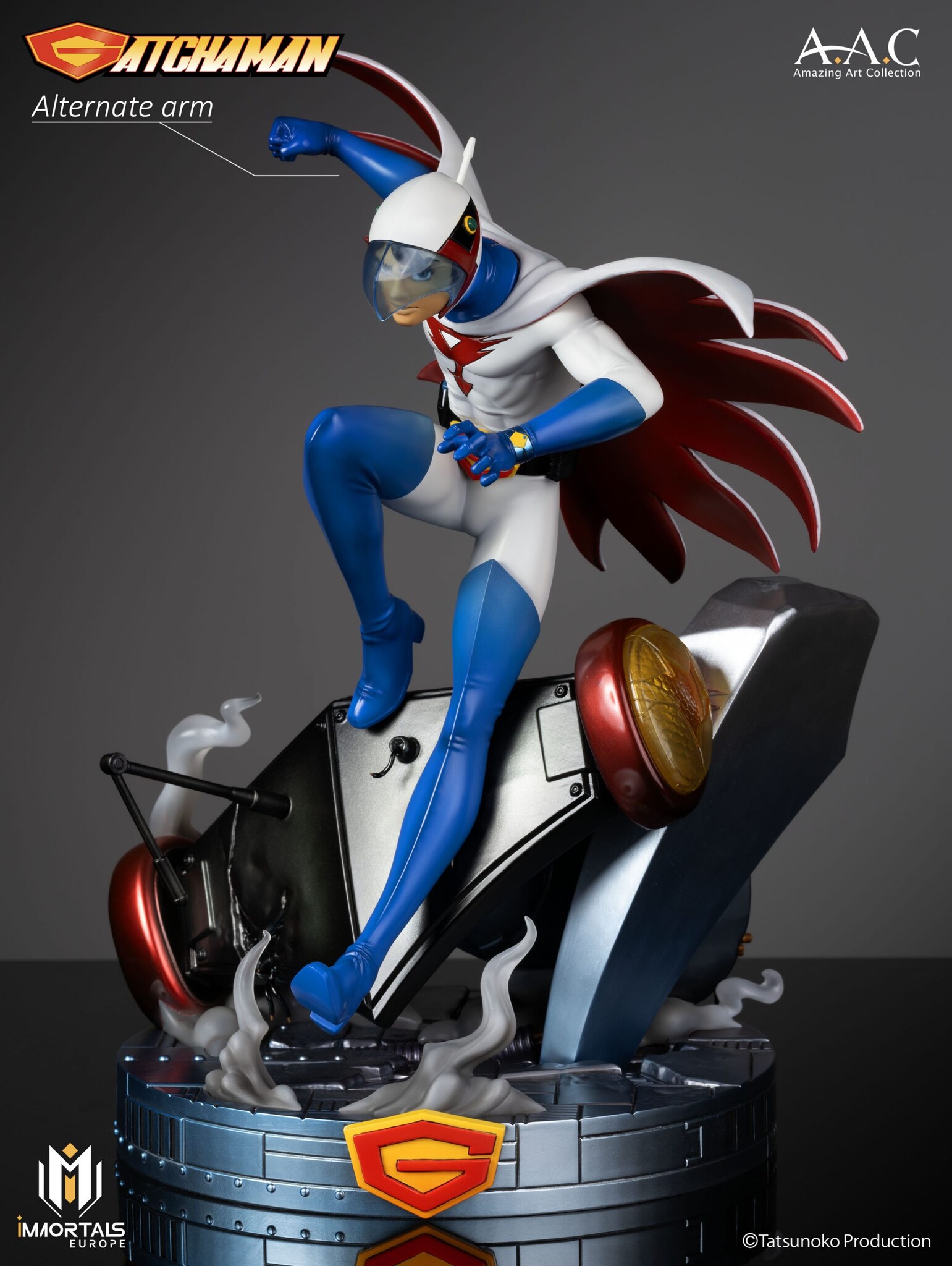 Kagaku Ninjatai Gatchaman - Oowashi no Ken - Amazing Art Collection - 1/7 (Immortals Collectibles) photo 5