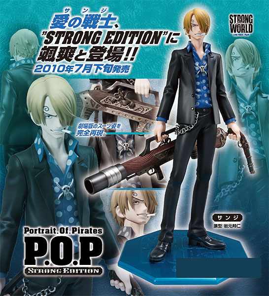 One Piece - Sanji - Excellent Model - Portrait Of Pirates Strong Edition - 1/8 (MegaHouse) photo 3