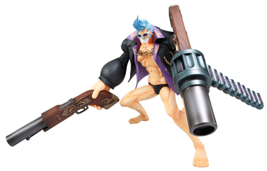 One Piece - Franky - Excellent Model - Portrait Of Pirates Strong Edition - 1/8 (MegaHouse) photo 5