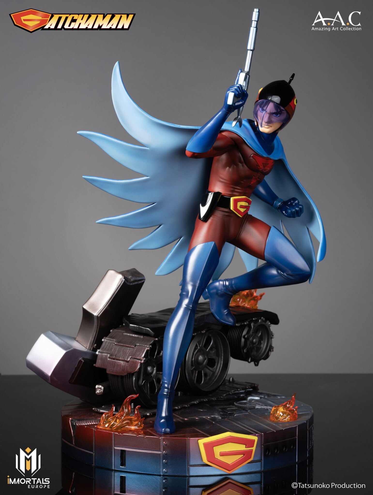 Kagaku Ninjatai Gatchaman - Condor no Joe - Amazing Art Collection - 1/7 (Immortals Collectibles) photo 3