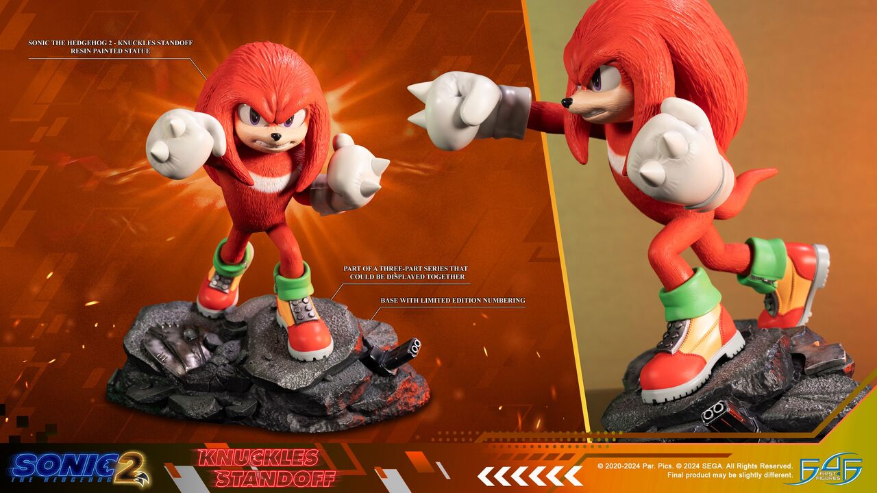 Sonic the Hedgehog 2 - Knuckles the Echidna - Standoff (First 4 Figures) photo 15