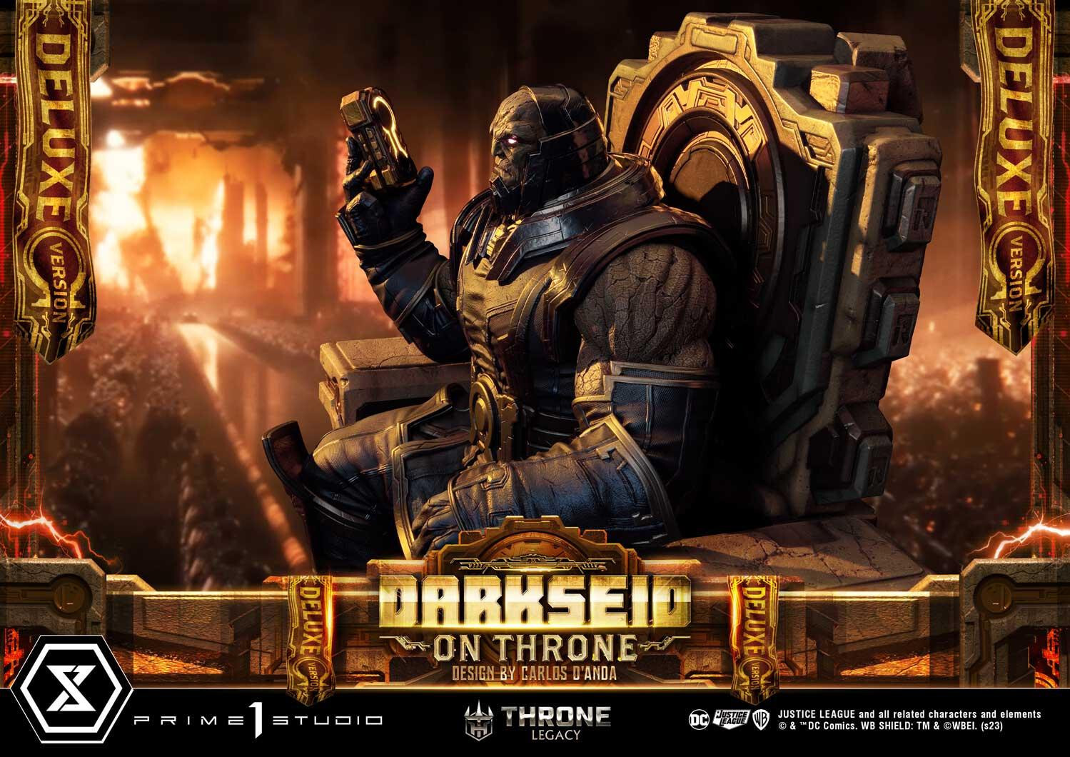 Justice League - Darkseid - Throne Legacy  (TLCDC-03DX) - 1/4 - On Throne, DX Version (Prime 1 Studio) photo 2