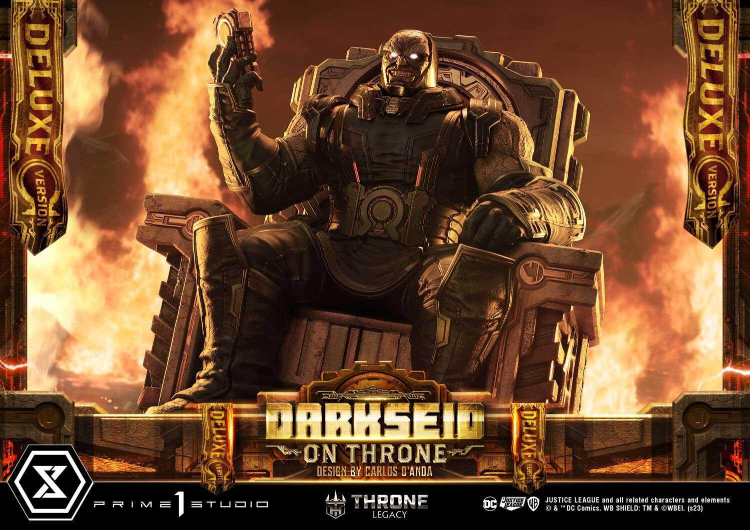 Justice League - Darkseid - Throne Legacy  (TLCDC-03DX) - 1/4 - On Throne, DX Version (Prime 1 Studio) photo 3