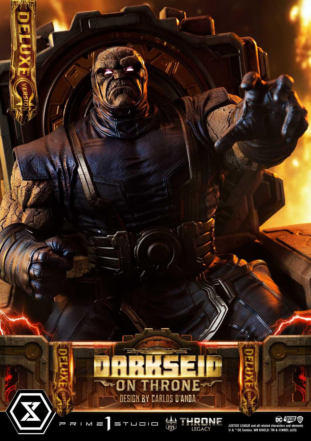 Justice League - Darkseid - Throne Legacy  (TLCDC-03DX) - 1/4 - On Throne, DX Version (Prime 1 Studio) photo 10