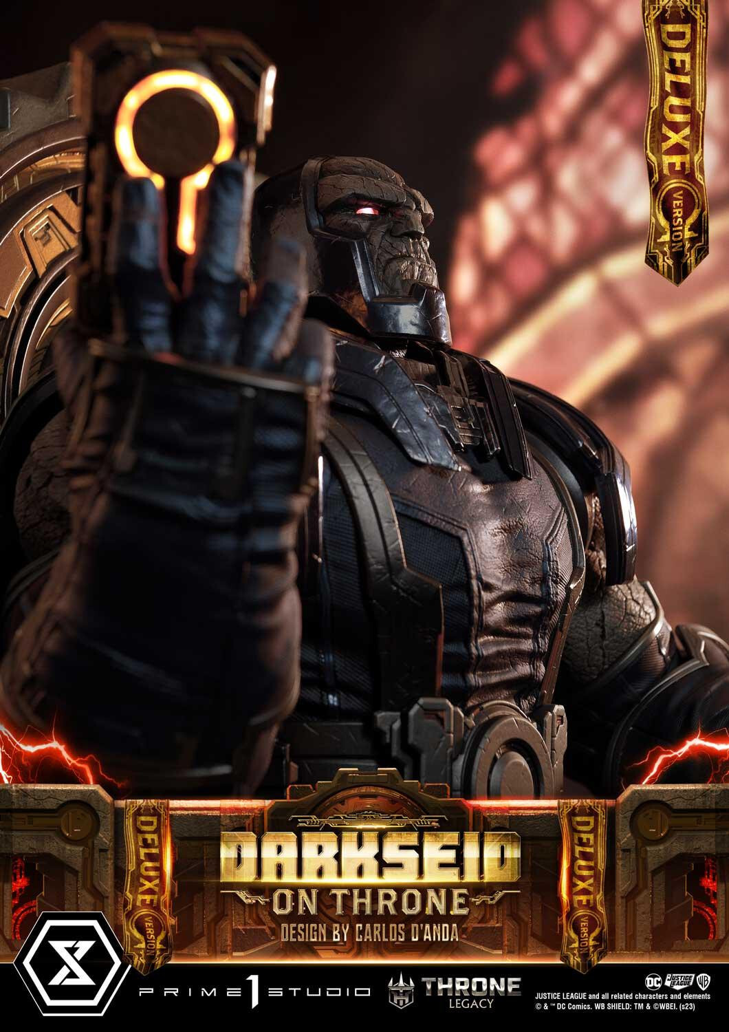 Justice League - Darkseid - Throne Legacy  (TLCDC-03DX) - 1/4 - On Throne, DX Version (Prime 1 Studio) photo 12