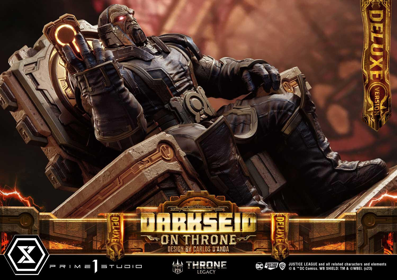 Justice League - Darkseid - Throne Legacy  (TLCDC-03DX) - 1/4 - On Throne, DX Version (Prime 1 Studio) photo 14