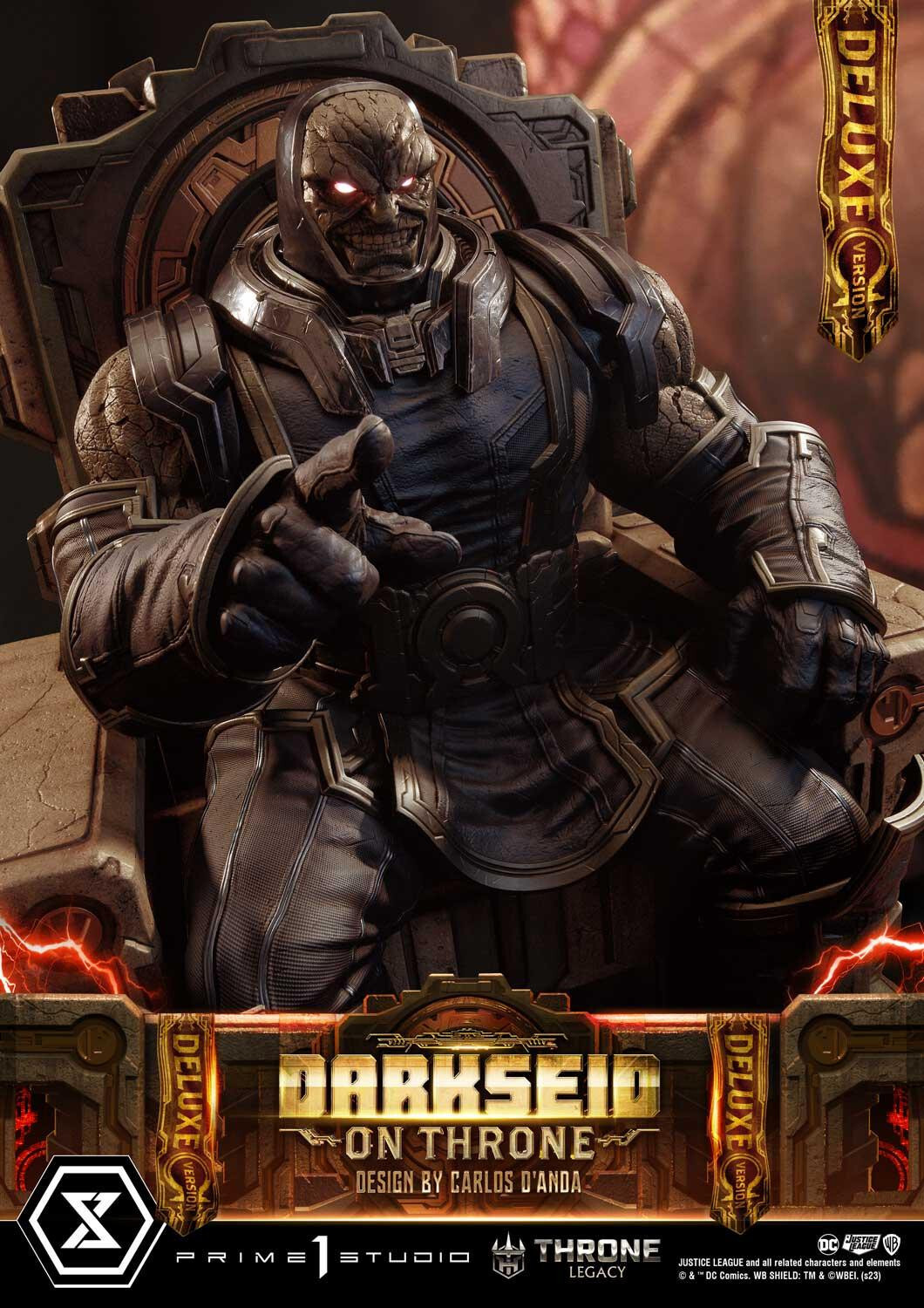 Justice League - Darkseid - Throne Legacy  (TLCDC-03DX) - 1/4 - On Throne, DX Version (Prime 1 Studio) photo 15