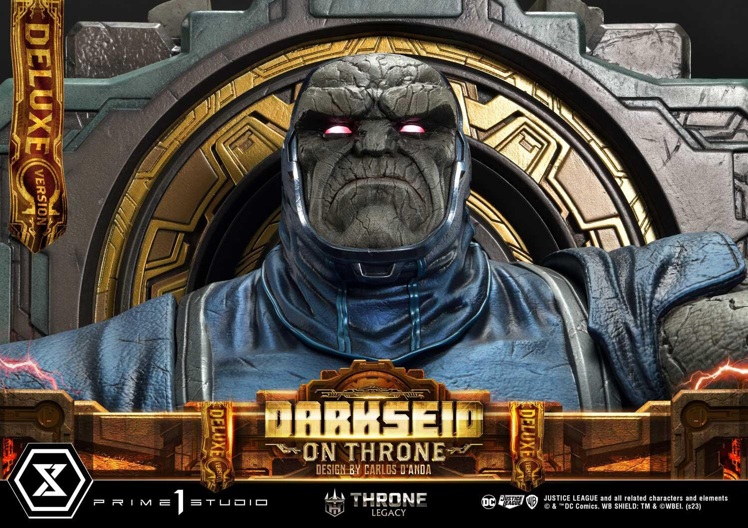 Justice League - Darkseid - Throne Legacy  (TLCDC-03DX) - 1/4 - On Throne, DX Version (Prime 1 Studio) photo 17